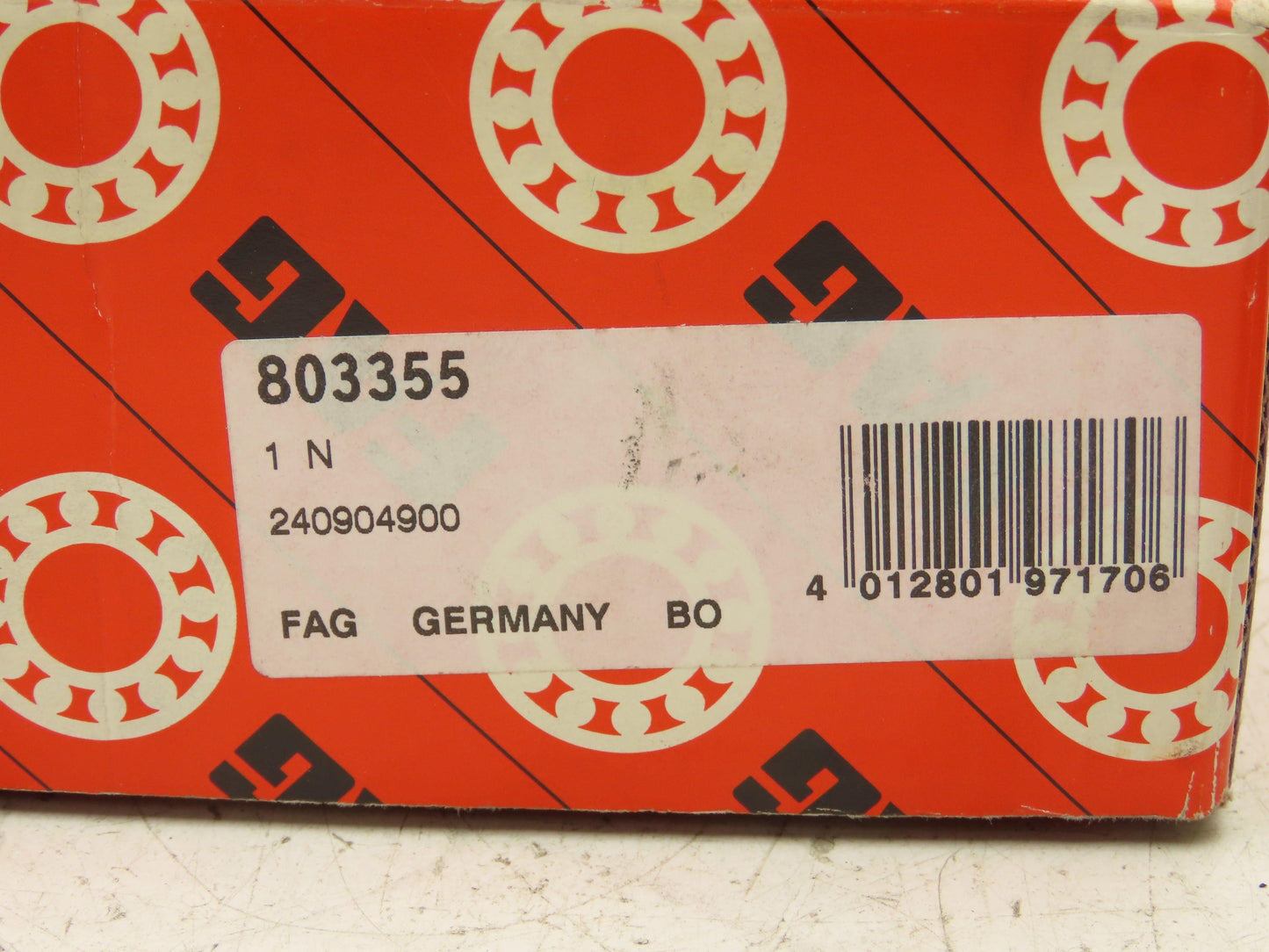 FAG 803355  Yoke Roller Bearing 165mm OD 60mm ID Shaft Mount Bushing 70mm OAW