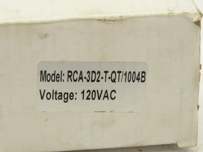 Goyen RCA-3D2-T-QT/1004B Solenoid Valve 1/8" NPT 120V No Coil Box of 2