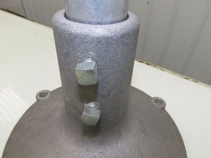 8" Tabletop Conveyor Aluminum Pedestal Round Pipe Leg Stand 28"-32"H Set of 4