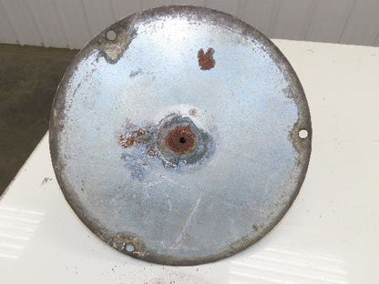 14" Steel Pedestal Base Round Pipe Conveyor Leg Stand Adj Height Lot of 3