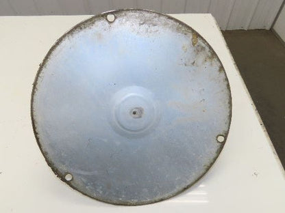14" Steel Pedestal Base Round Pipe Conveyor Leg Stand Adj Height Lot of 3