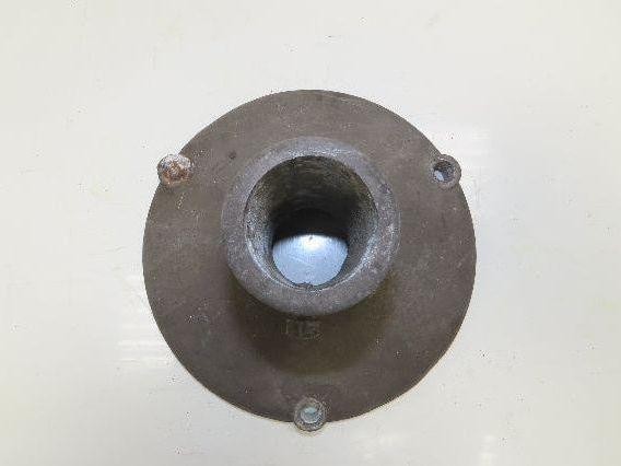 10" Cast Aluminum Pedestal Base Round Pipe Conveyor Leg Stand Adj Height