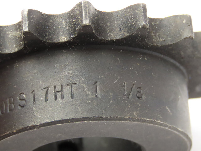 Martin 40BS17HT 1 1/8 Saber Sprocket 1-1/8" Finished Bore 17-Teeth Lot of 2