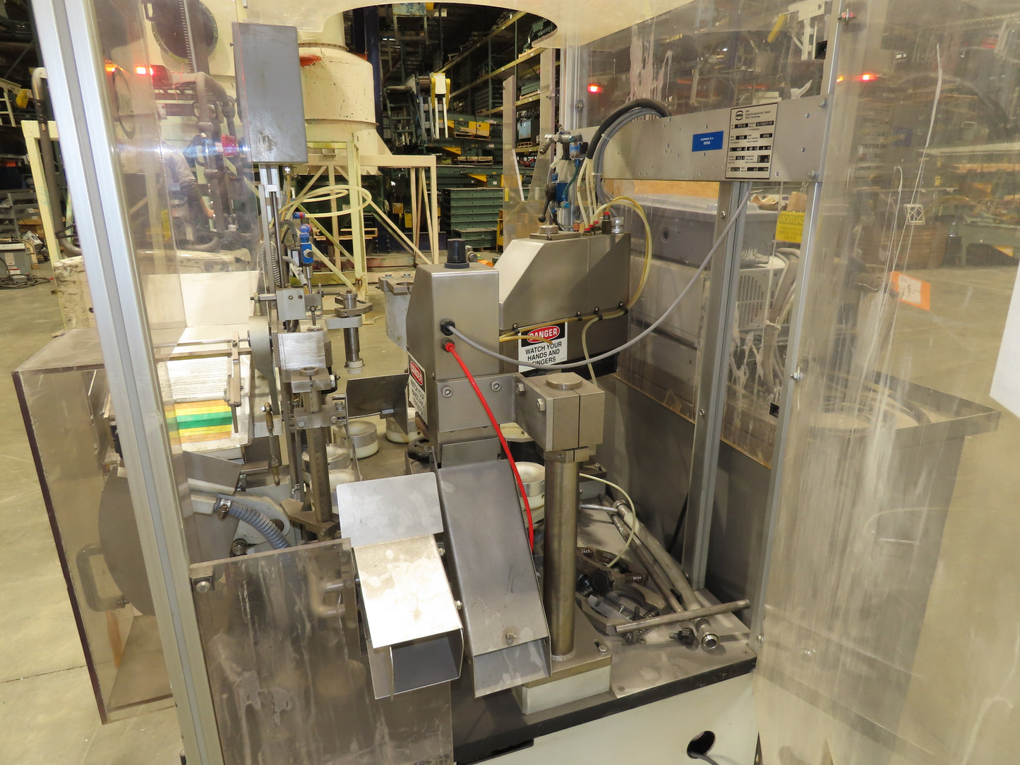 IWKA TFS-10 Ultrasonic Tube Filler/Sealer Machine  -Incomplete Unit-