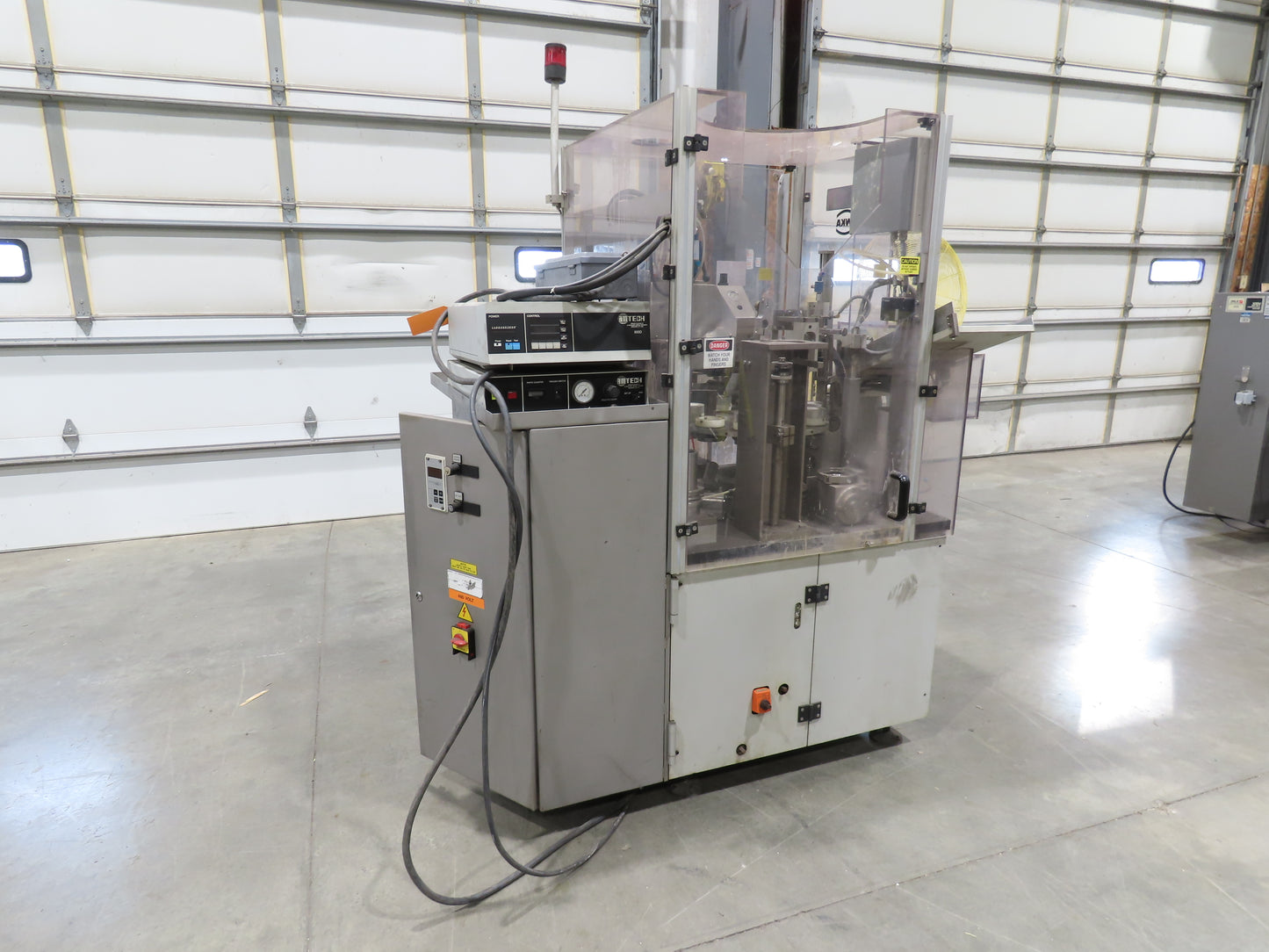 IWKA TFS-10 Ultrasonic Tube Filler/Sealer Machine  -Incomplete Unit-