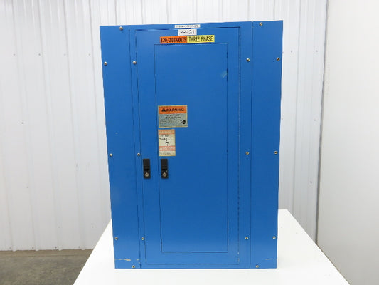 GE AQF3422CBK Panelboard 42 Space 225A 3Ph 4 Wire 208Y/120V 225A Main Breaker