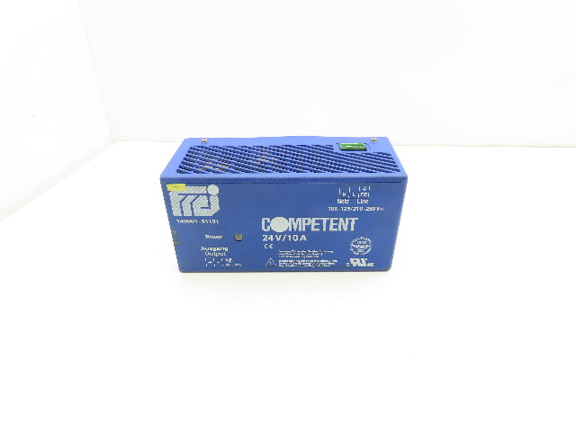 Competent 149001-51101 Power Supply Regulator PRI 115/230V SEC 24V 10A