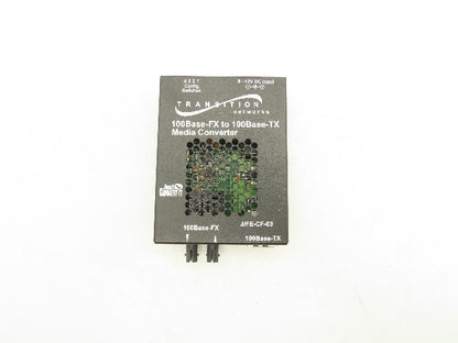 Transition J/FE-CF-03 100Base-FX to 100Base-TX Stand-Alone Media Converter