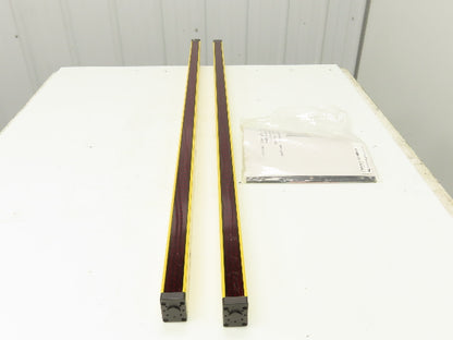 STI MS46-20-1215-R-FP Safety Light Curtain Transmitter/Receiver Set 48"