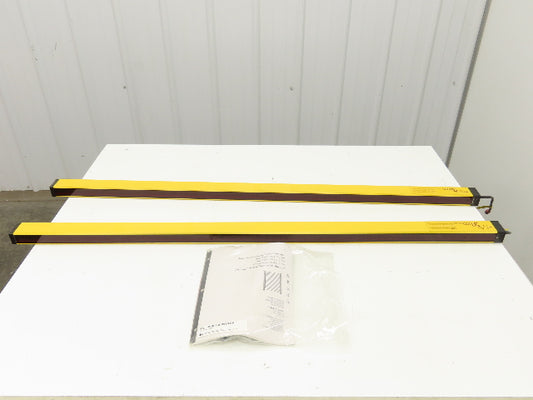 STI MS46-20-1215-R-FP Safety Light Curtain Transmitter/Receiver Set 48"