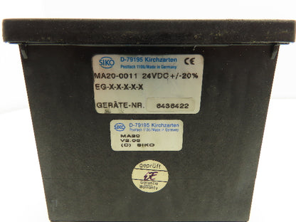 Siko MA200011 MA20-0011 Multifunction Display Control Unit 24VDC
