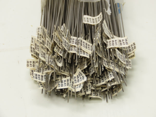 6AL-4VTI Titanium Welding Wire Rod 1/32 x 36" Long Lot of 330