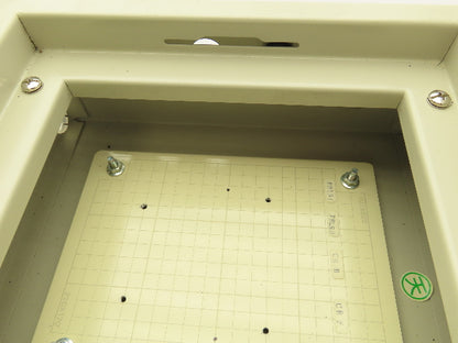 NTO Nitto Kogyo Steel Locking Electrical Enclosure Box 250x300x120mm