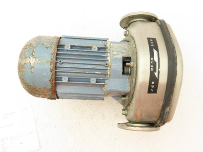 Ebara 32LPS Stainless In-line Centrifugal Pump 39gpm 220V 3PH 1-1/4" Flange DN32