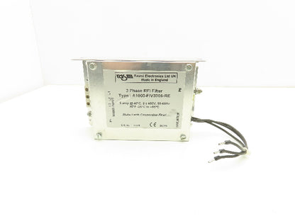 Rasmi A1000-FIV3005-RE RFI Power Line Filter 3PH 5A 480V