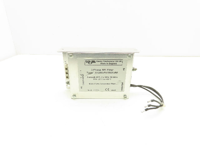 Rasmi A1000-FIV3005-RE RFI Power Line Filter 3PH 5A 480V