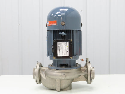 Ebara 50LPS Stainless In-line Centrifugal Pump 105gpm 220V 3PH 2" Threaded DN50