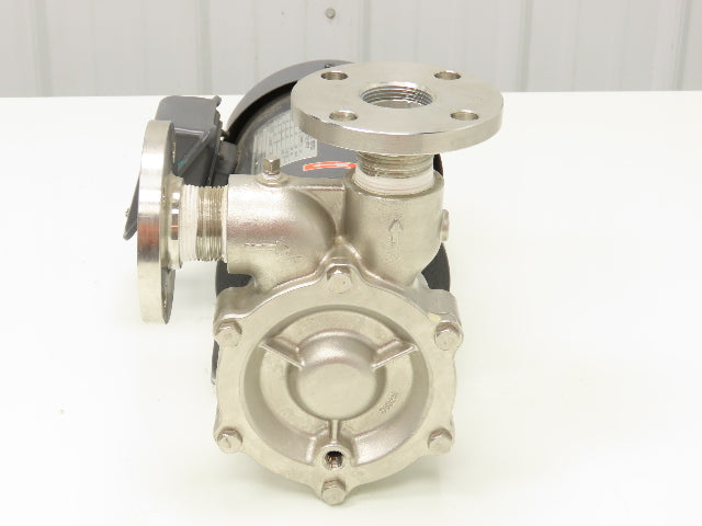 Nikuni Toshiba 32ULD07Z Stainless Centrifugal Pump 220V 3PH 1.25" Flange DN32