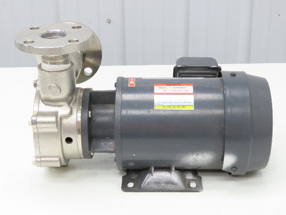 Nikuni Toshiba 32ULD07Z Stainless Centrifugal Pump 220V 3PH 1.25" Flange DN32