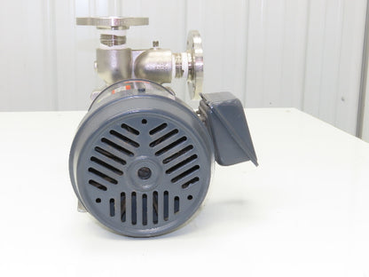 Nikuni Toshiba 32ULD07Z Stainless Centrifugal Pump 220V 3PH 1.25" Flange DN32