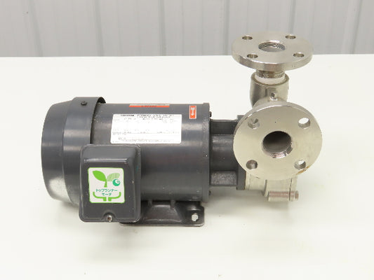 Nikuni Toshiba 32ULD07Z Stainless Centrifugal Pump 220V 3PH 1.25" Flange DN32