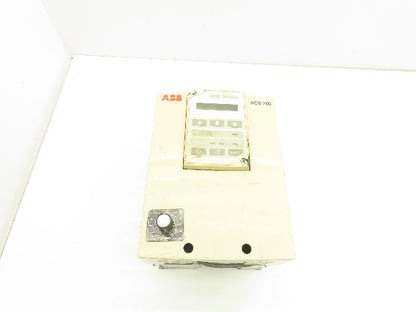 ABB ACS201-1P6-3-00-10 ACS 200 AC VFD Drive 1HP 480V 3PH Broken Cover