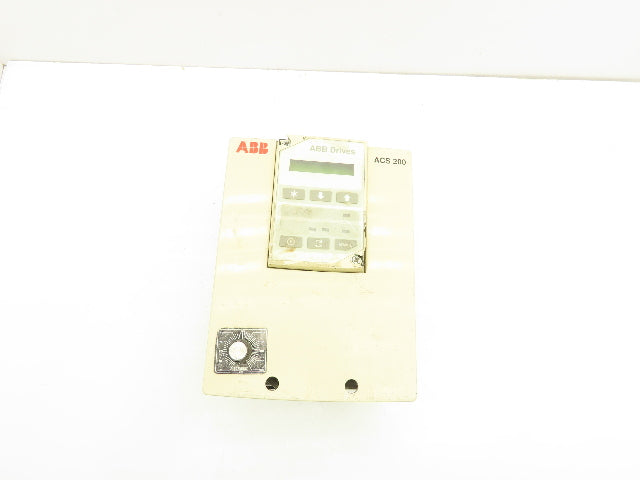 ABB ACS201-1P6-3-00-10 ACS 200 AC VFD Drive 1HP 480V 3PH Broken Cover