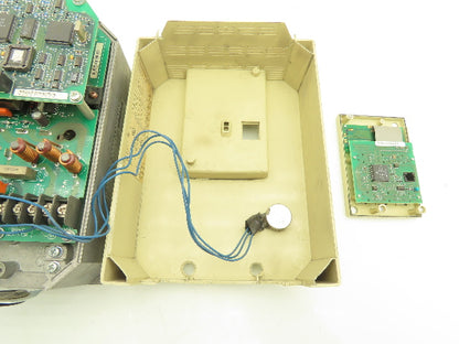 ABB ACS201-1P6-3-00-10 ACS 200 AC VFD Drive 1HP 480V 3PH Broken Cover