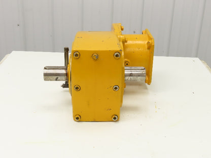 Nord SK 4282 AZ IEC 112 Screw Conveyor Gear Drive 22.3:1 Reducer Dual Shaft