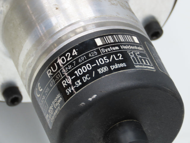 Indramat MAC112B-0-LD-3-C130-B-1/S005 Servo Motor with Encoder RU-1000-105/L2