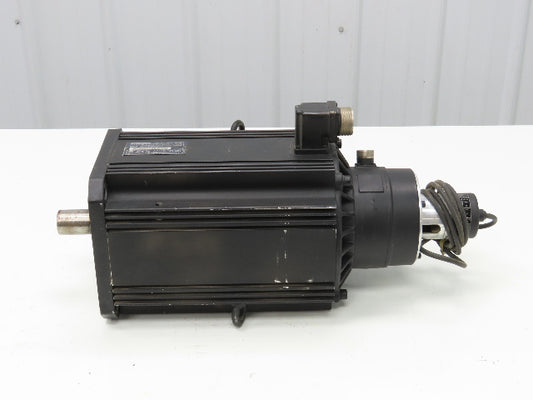 Indramat MAC112B-0-LD-3-C130-B-1/S005 Servo Motor with Encoder RU-1000-105/L2