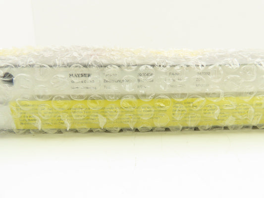 Mayser II/BK Black/Yellow Safety Edge Bumper Sensor 900mm Long