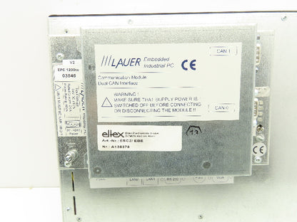 Ellex Lauer ESC2/EBE HMI Operator Touch Panel PC Windows Embedded 12"