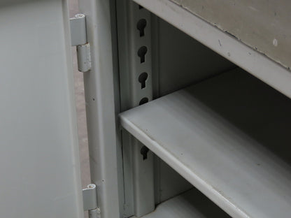 Strong Hold Extreme Duty 12 GA Shop Desk 1 Drawer Riser Shelf 36x28x54"
