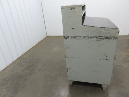 Strong Hold Extreme Duty 12 GA Shop Desk 1 Drawer Riser Shelf 36x28x54"