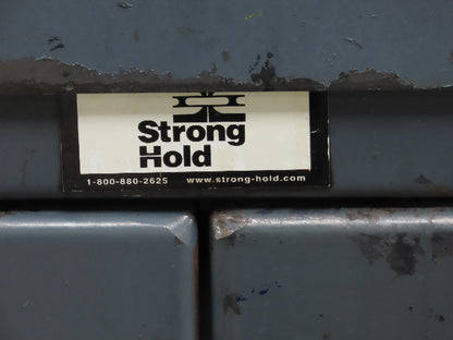 Strong Hold Extreme Duty 12 GA Shop Desk 1 Drawer Riser Shelf 36x28x54"