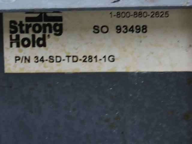 Strong Hold Extreme Duty 12 GA Shop Desk 1 Drawer Riser Shelf 36x28x54"