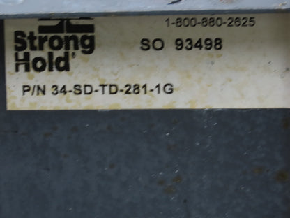 Strong Hold Extreme Duty 12 GA Shop Desk 1 Drawer Riser Shelf 36x28x54"