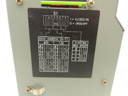 Allen Bradley 1771-ALX PLC Local I/O Adapter Module