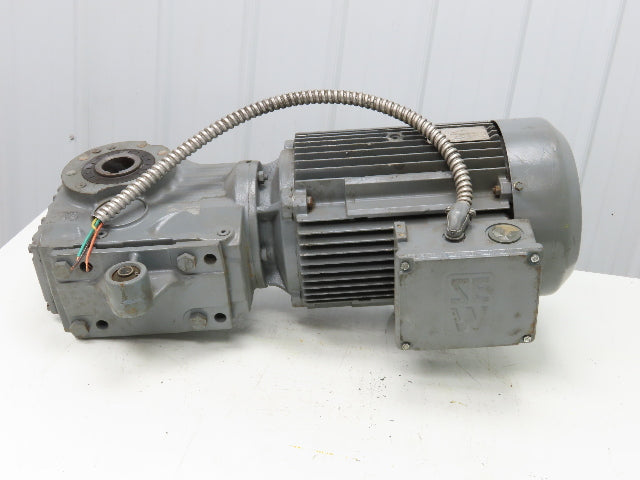 Sew Eurodrive KA77TDV160M4 Gearmotor 15Hp 230/460 3PH 129rpm 13.5:1 Hollow Shaft