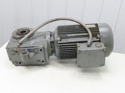 Sew Eurodrive KA77TDV160M4 Gearmotor 15Hp 230/460 3PH 129rpm 13.5:1 Hollow Shaft