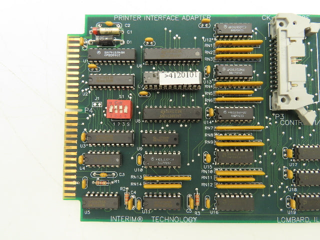 Interim CK-STD4120E Printer Interface Adapter Circuit Board Module