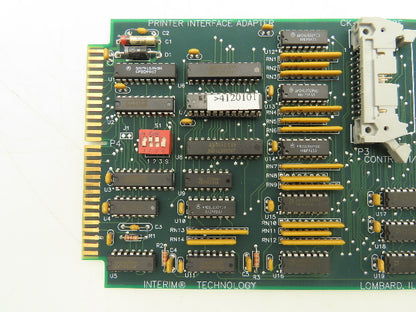 Interim CK-STD4120E Printer Interface Adapter Circuit Board Module