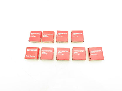 Torrington J-45 Needle Roller Bearing 1/4" Bore 7/16" OD Lot of 9