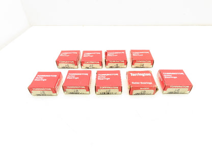 Torrington J-45 Needle Roller Bearing 1/4" Bore 7/16" OD Lot of 9