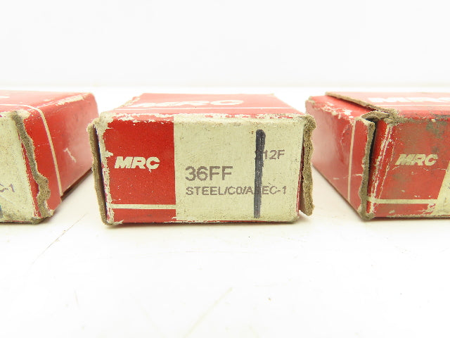 MRC 36FF Deep Groove Ball Bearing 6mm ID 19mm OD Lot of 4