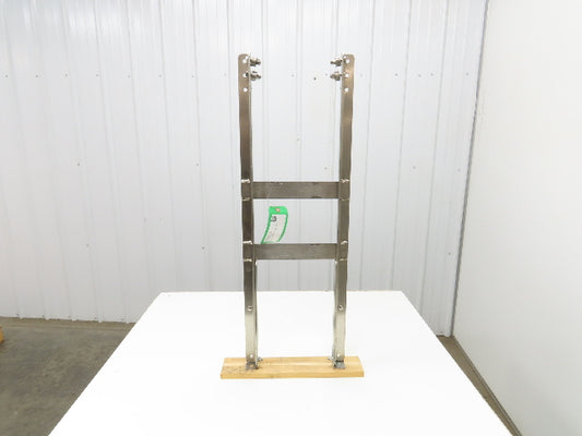 9-3/4" Tabletop Conveyor Stainless Leg Support H-Stand 38"-48" Adj Height