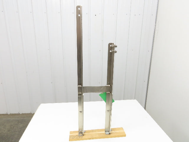 8" Tabletop Conveyor Stainless Leg Support H-Stand for Drive Section 38"-48"H