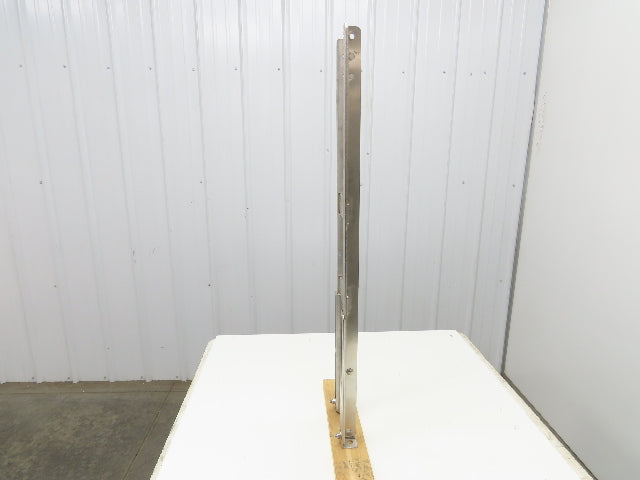 4" Tabletop Conveyor Stainless Leg Support H-Stand 39"-49" Adj Height