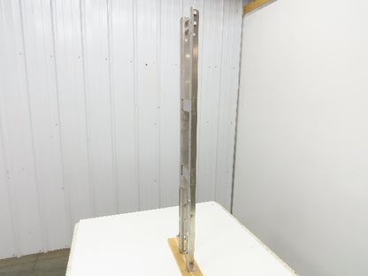 4" Tabletop Conveyor Stainless Leg Support H-Stand 43"-53" Adj Height